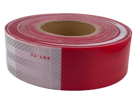 Rollo Cinta Barricada Rojo/blanco 45 Mts.