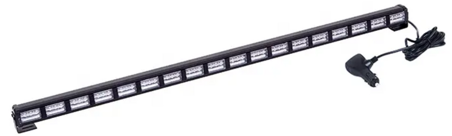 Barra De Led 34" 54w 19 Funciones+cambio De Color Blanco/ambar