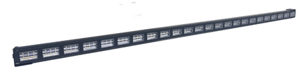Barra De Led 45" 72w 19 Funciones+cambio De Color Blanco/ambar