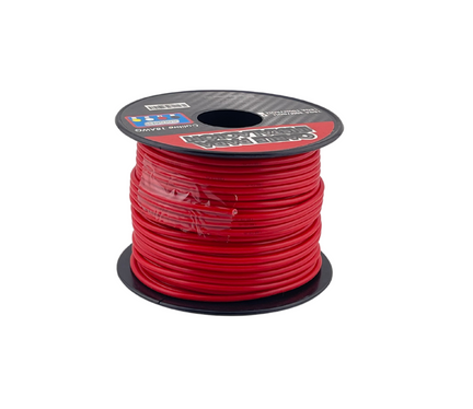 Cable Para Instalacion Cal. 18 Rojo Rollo 30mts