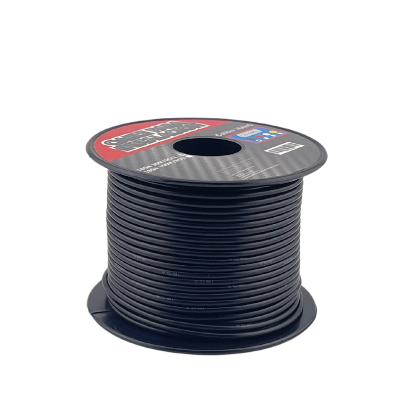 Cable Para Instalacion Cal. 18 Negro Rollo 30mts