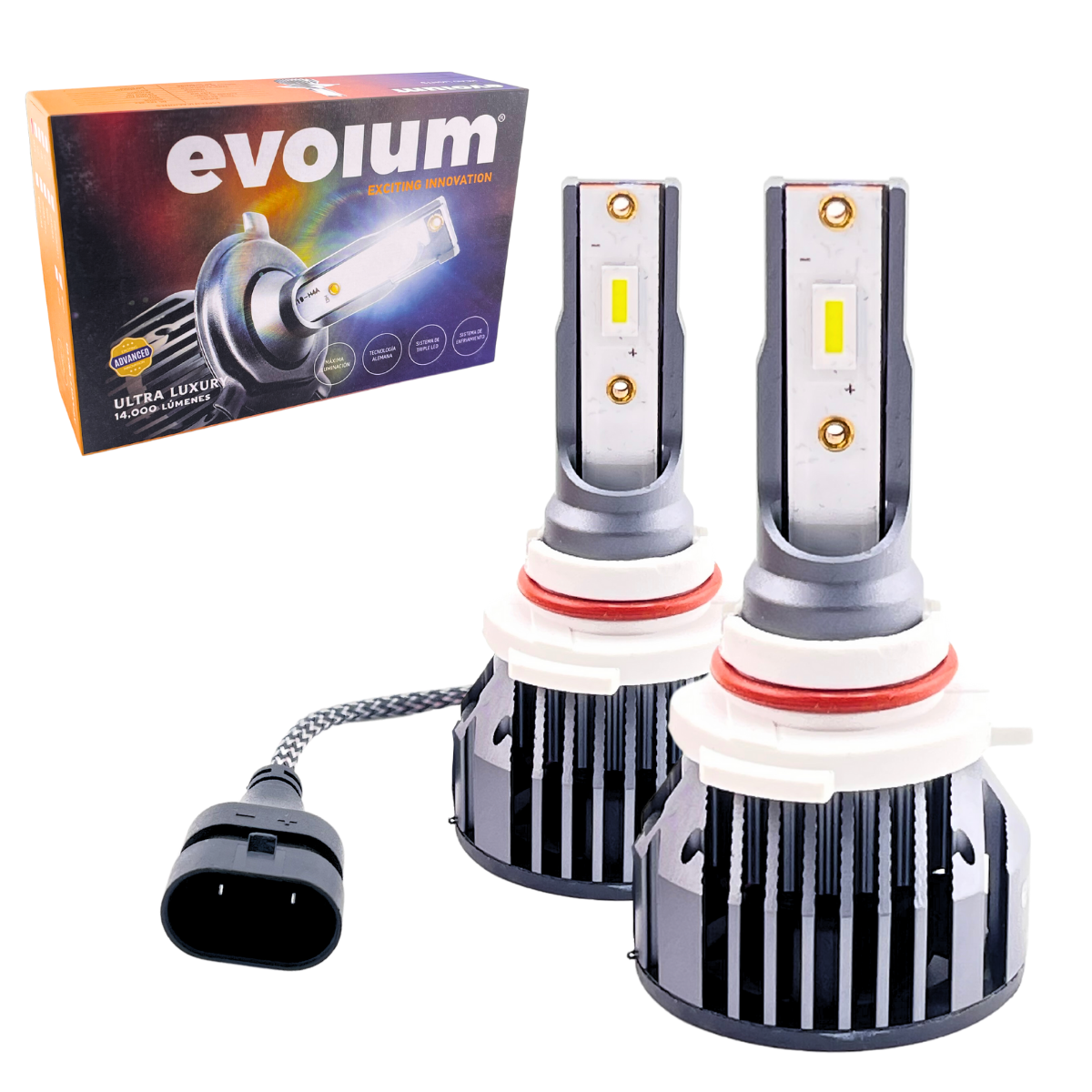 Focos Led 9006 Evolum Ultra Luxury