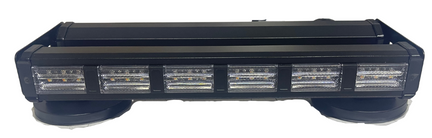 Torreta De Led 12" Doble C/iman 19 Funciones+cambio De Color Rojo/azul