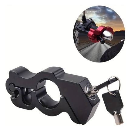 Candado Antirobo Para Manillar De Motocicleta