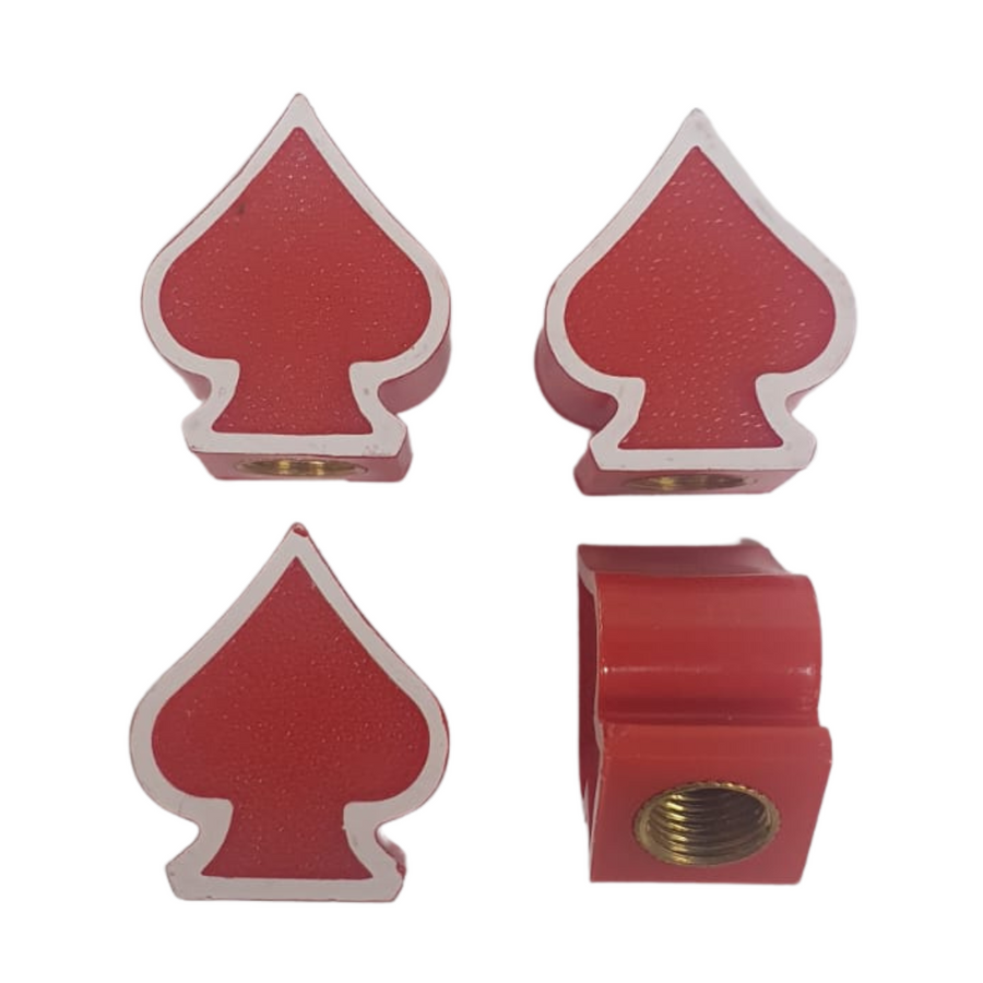 Tapon De Valvula Espada Rojo 4 Pza