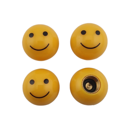 Tapon De Valvula Emoji Mod. 2 4pza