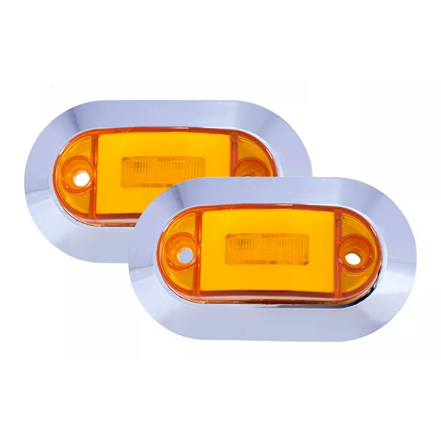 Plafon Led Lateral Universal Gel Ambar 2 Pza