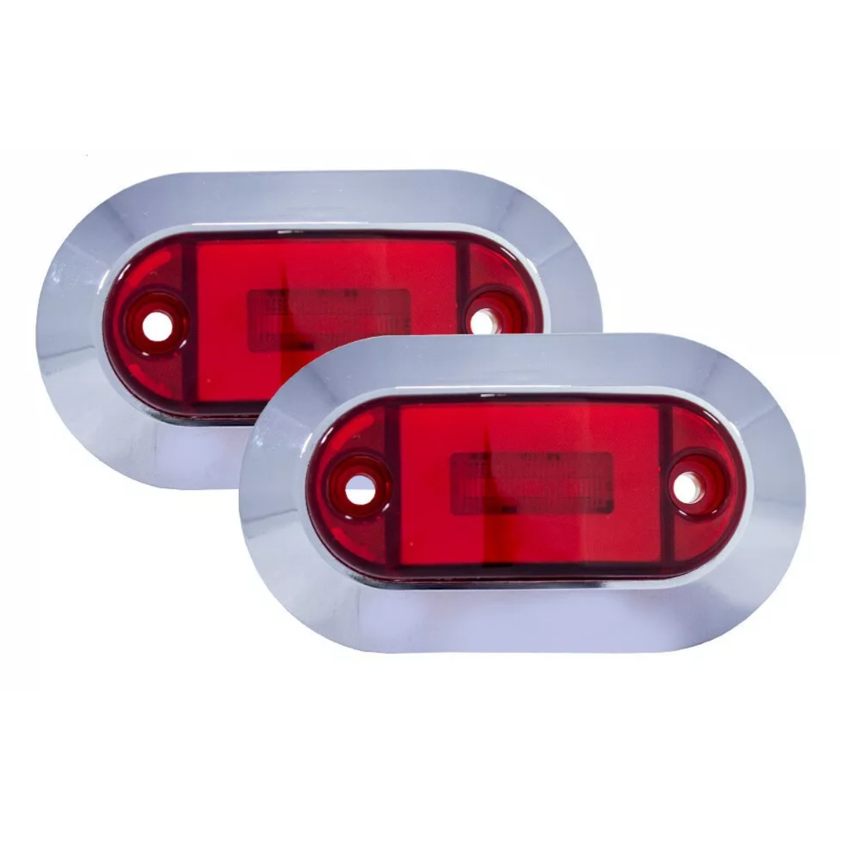 Plafon Led Lateral Universal Gel Rojo 2 Pza