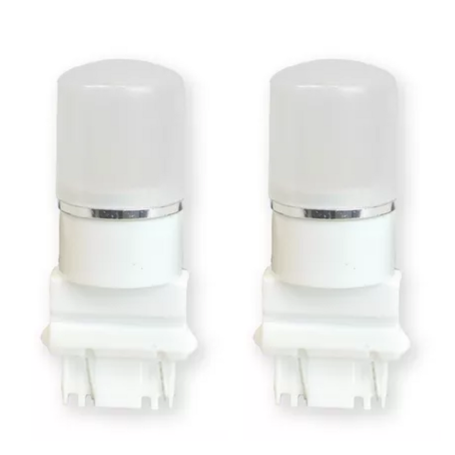 Focos Led 3157 Gel Ambar Fijo Y Estrobo
