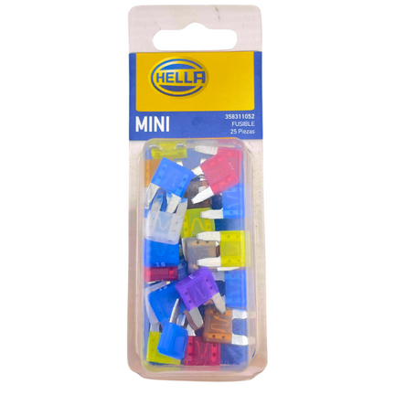 Fusible Clavija Mini Hella Surtido Caja 25pzas