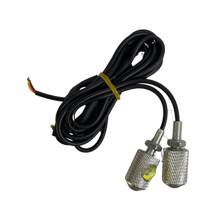 Tornillo Para Placa Con Luz Led Blanca