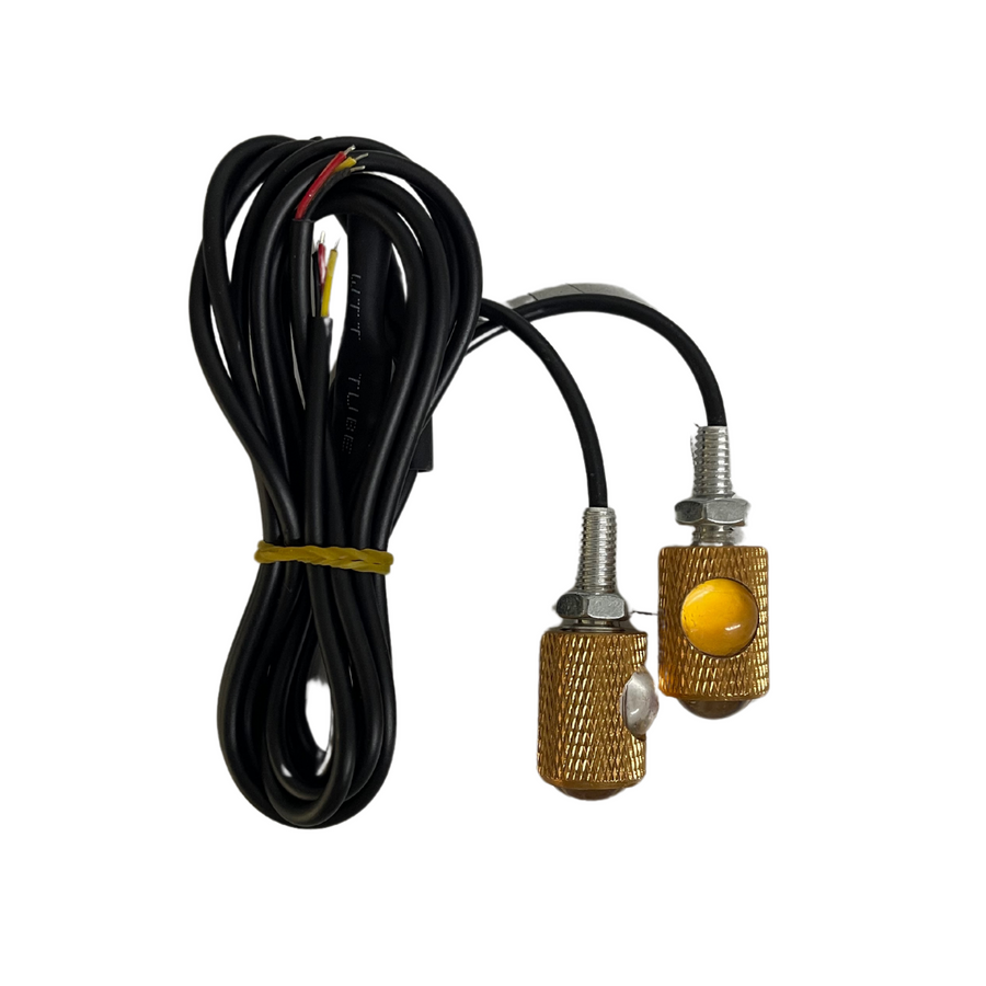 Tornillo Para Placa Con Luz Led Ambar