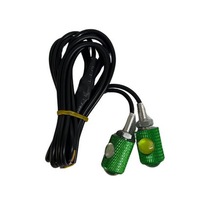 Tornillo Para Placa Con Luz Led Verde