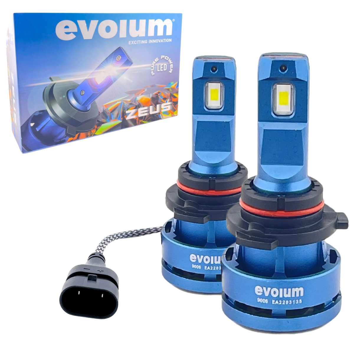 Focos Led 9006 Evolum Zeus