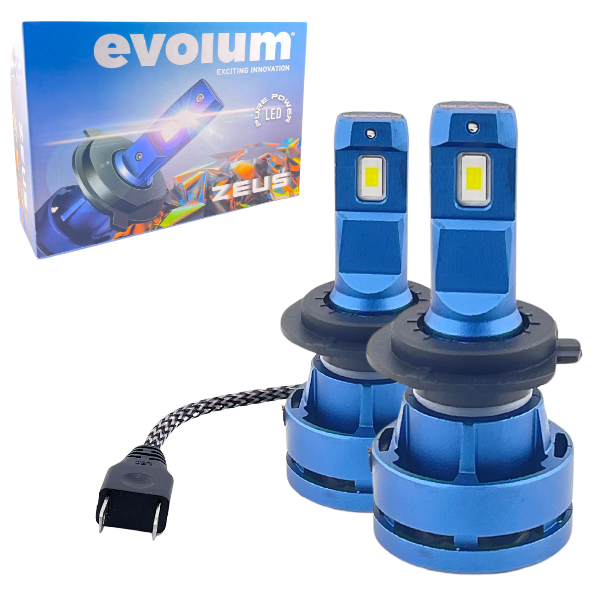 Focos Led H7 Evolum Zeus