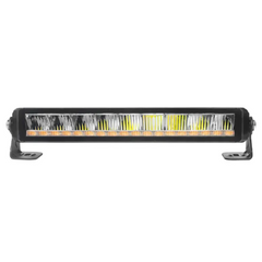 Barra De Luz Led Bco 12" 90W Con Estrobo Ambar Lumen-3008