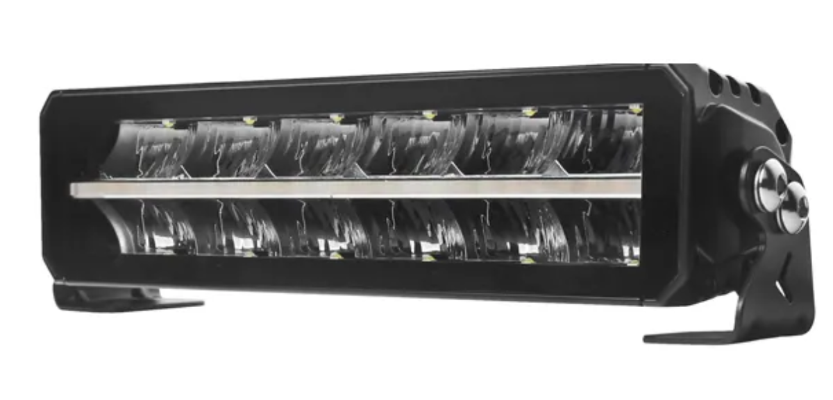 Barra De Luz Led Blanca 12" 60W Con Drl Blanco/Ambar Lumen-3312