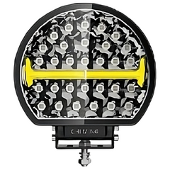 Faro Led Redondo 9" Con Drl Blanco/Ambar Lumen-5013B