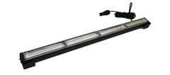 Barra Led 4 Cob Estrobo Multif Verde