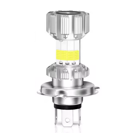 Foco Led p/moto H4 Cob 8 Caras