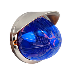 Plafon Led Tipo Zeppelin Azul Watermelon Con Cachucha 3 Funciones