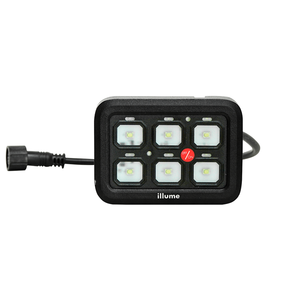 Botonera Universal Switch 6 Illume Mammoth