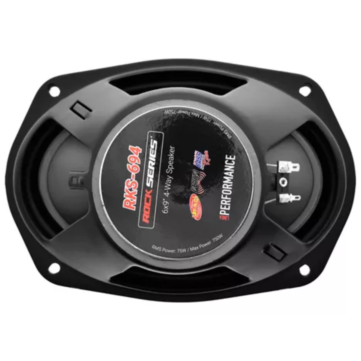 Bocinas 6X9" Rock Series Rks-694 4 Vias 750W