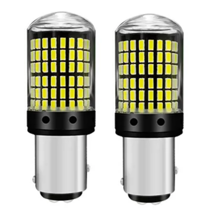 Focos Led 1034/1157 144 Hiper Led Canbus Blanco