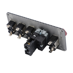 Switch De Arranque Racing Color Carbono 3 Interruptores