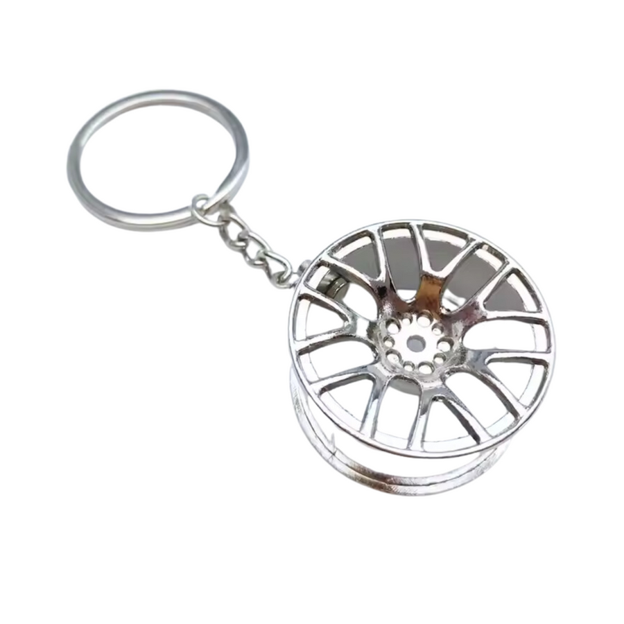 Llavero Metalico Rin 14 Plata