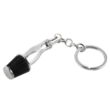 Llavero Metalico Filtro Negro