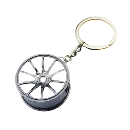Llavero Metalico Rin 10 Gris