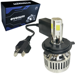 Foco Led H4 Para Moto 4 Caras 80W