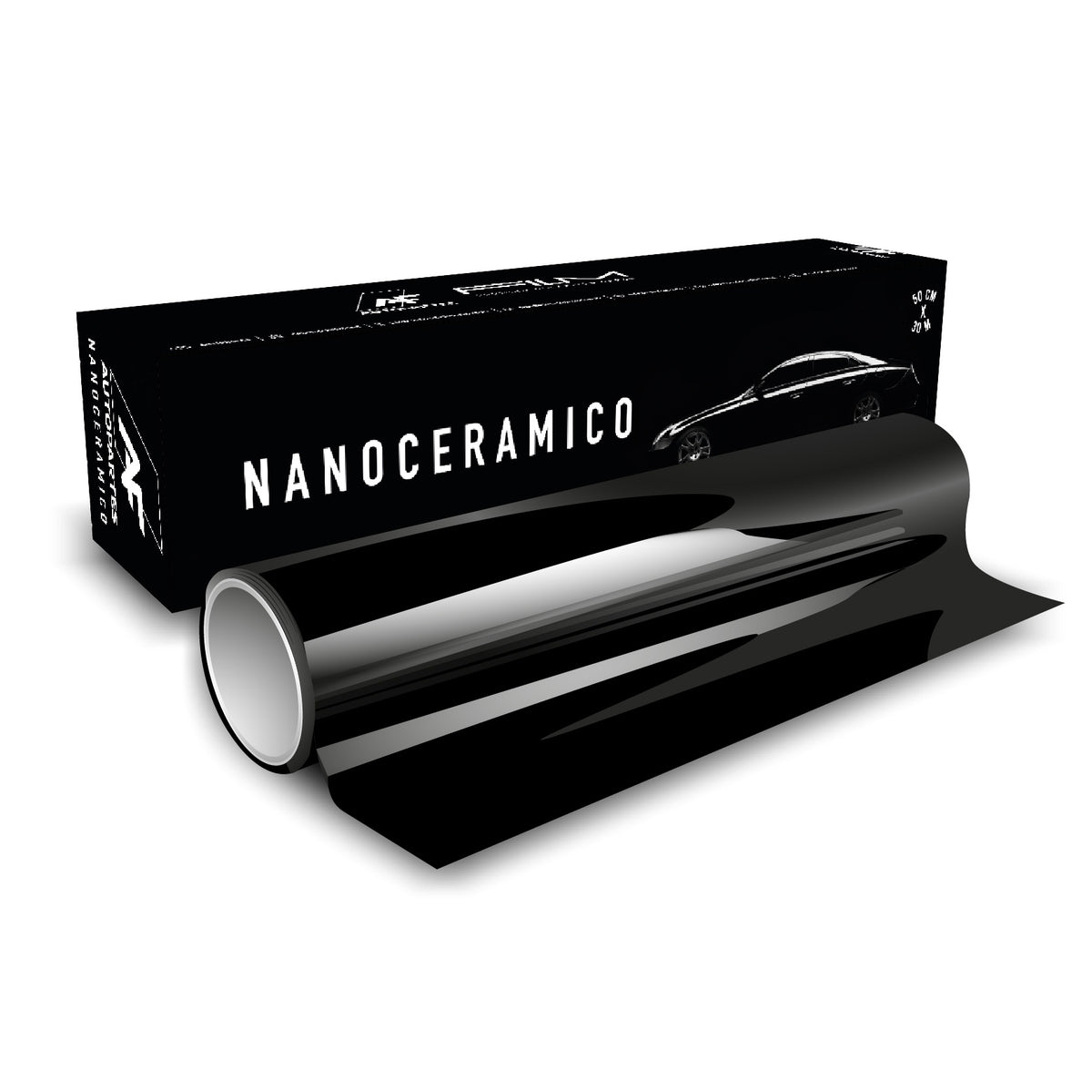 Papel P/Polarizar Af Nanoceramico 20% 75Cm X 30M