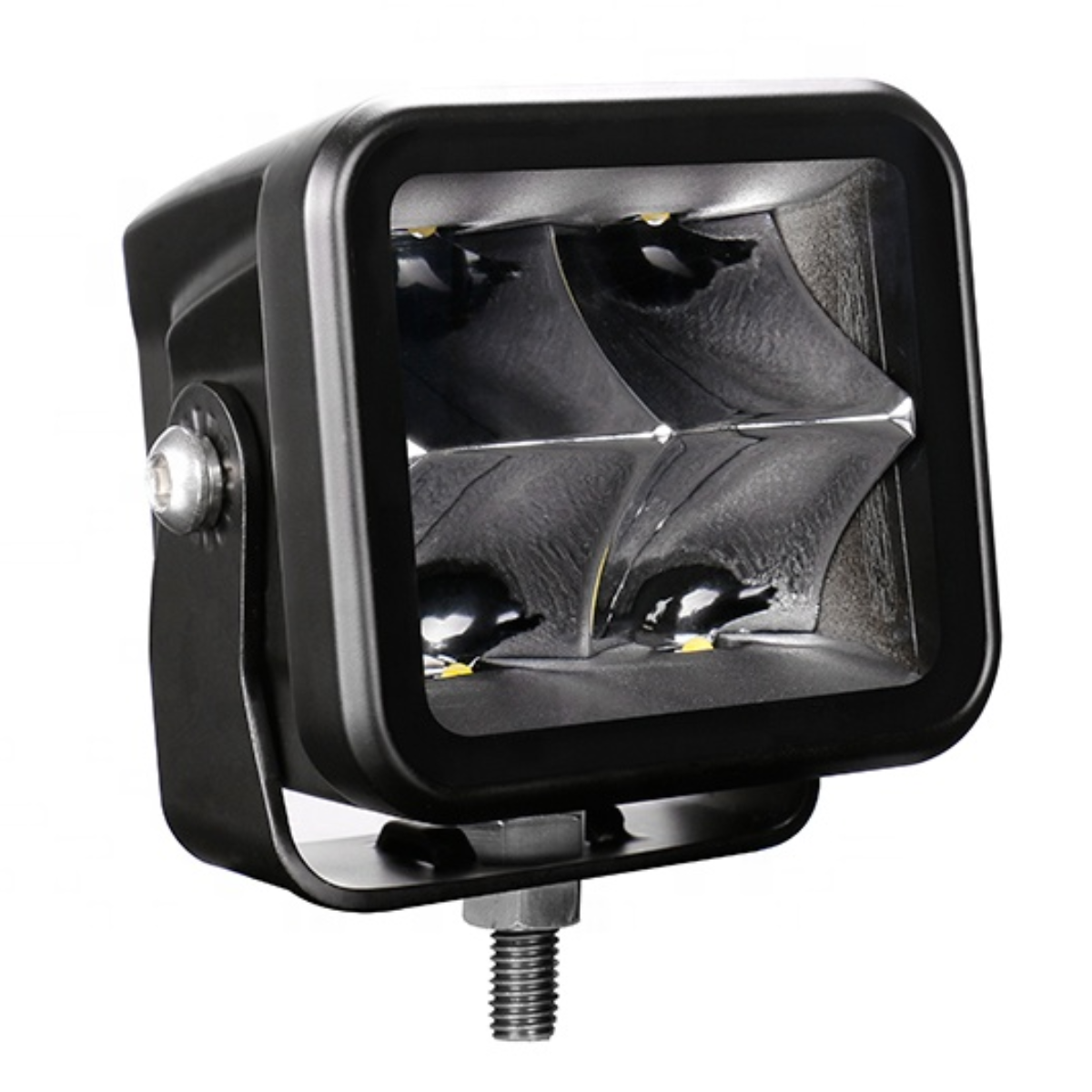 Faro Led Cuadrado 3" Tipo Dually 40W Spot Light