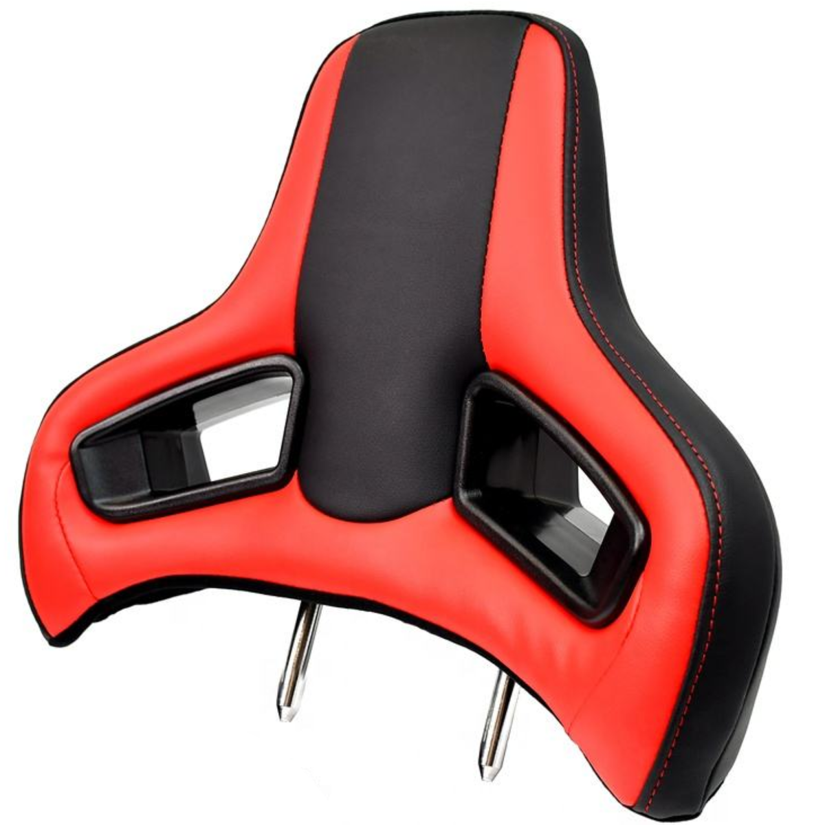 Cabecera De Asiento Deportivo Universal Negra/roja
