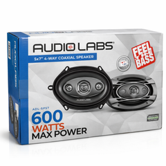 Bocinas Coaxiales 5x7" Audio Labs 4 Vias