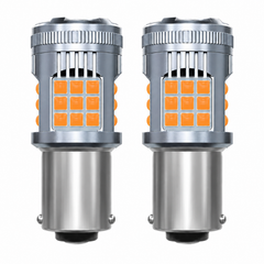 Focos Led 1141 36 Hiperled Canbus Ambar Con Ventilador Y Estrobo