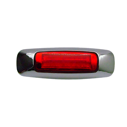 Plafon Lateral 8 Led 2 Funciones Rojo