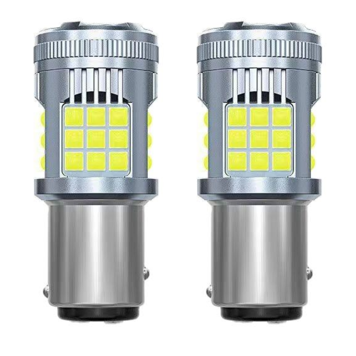 Focos Led 1034/1157 36 Hiperled Canbus Blanco Con Ventilador