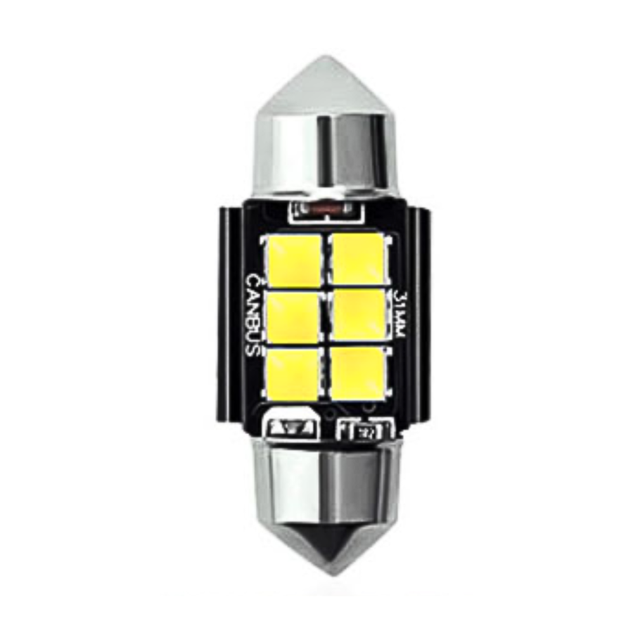 Foco Festoon 6 Led Canbus 31mm