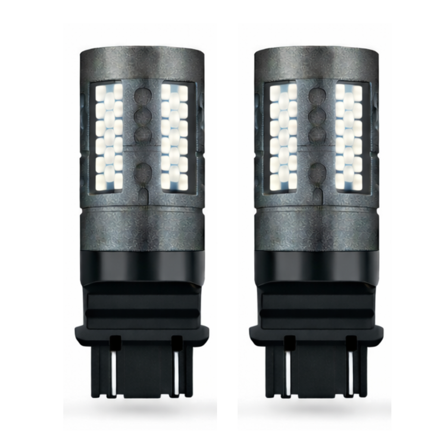 Focos 3157 103 Led Canbus Azul Hielo C/estrobo