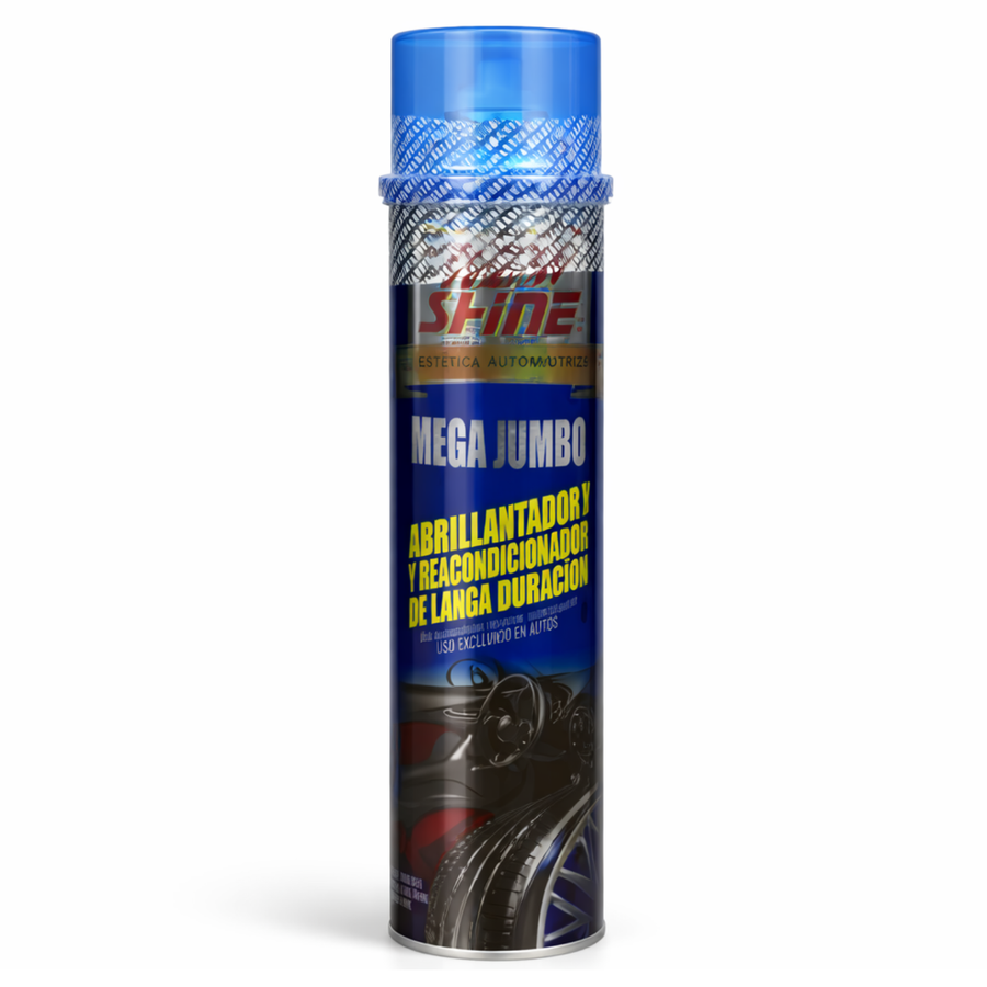 Abrillantador New Shine MEGA JUMBO Vinil Plastico Y Piel 676ml