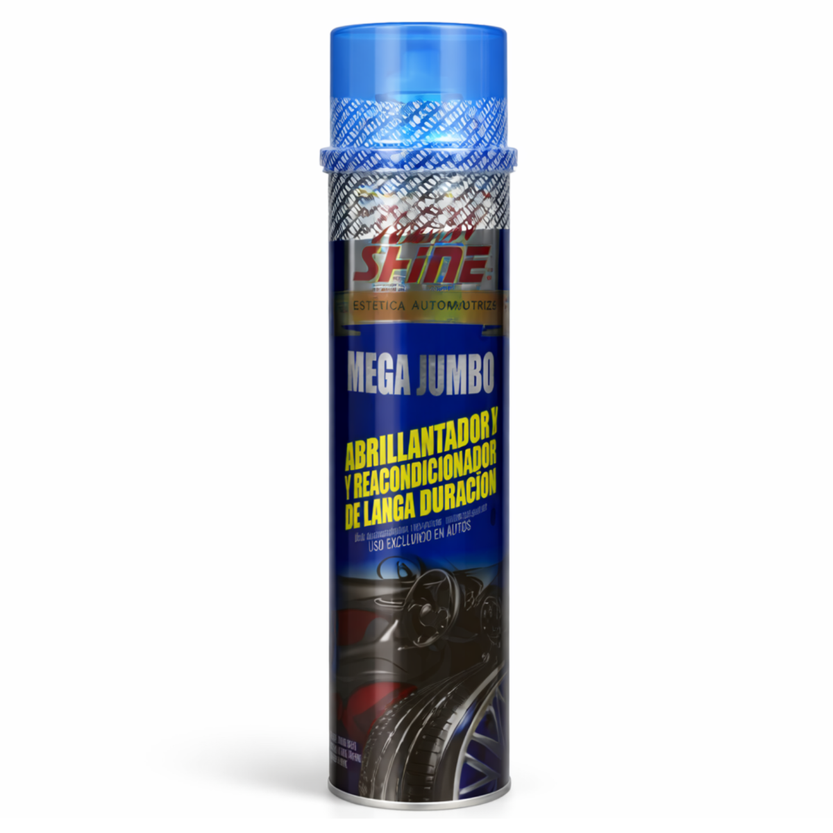 Abrillantador New Shine MEGA JUMBO Vinil Plastico Y Piel 676ml