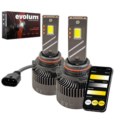 Focos Led 9005 Evolum Connor 3 Colores Con App