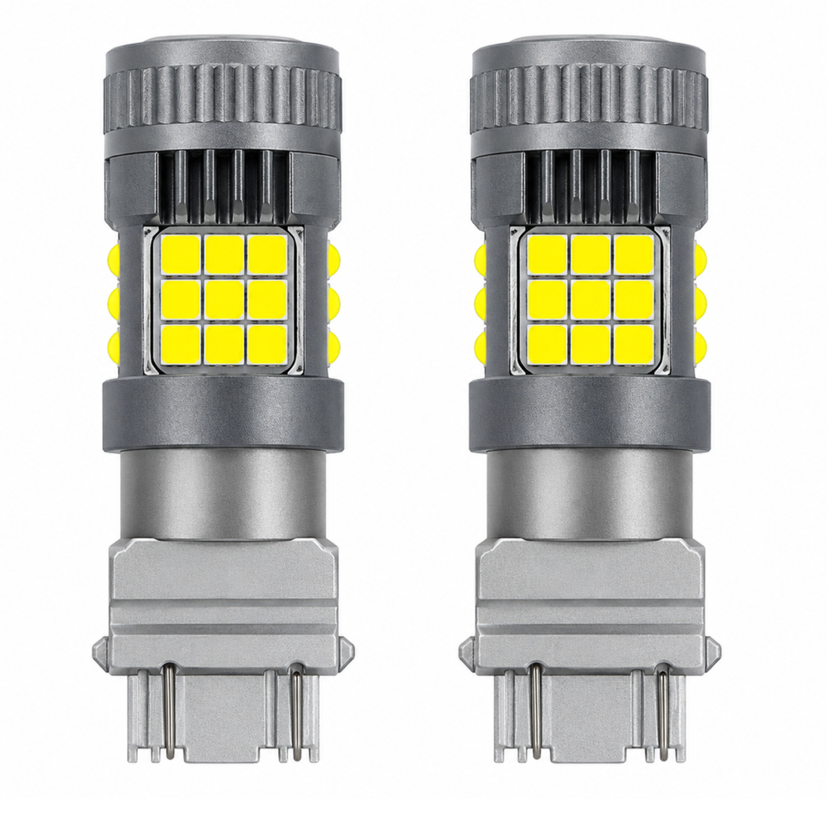 Focos Led 3157 36 Hiperled Canbus Blanco Con Ventilador