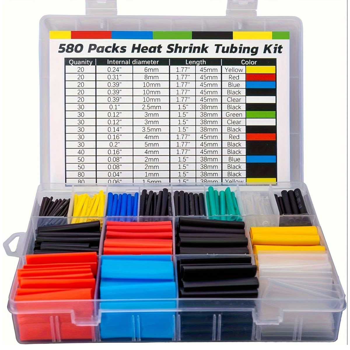 Kit Termofil Multicolores 580 Pzas