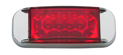 Plafon Lateral 16 Led 2 Funciones Rojo