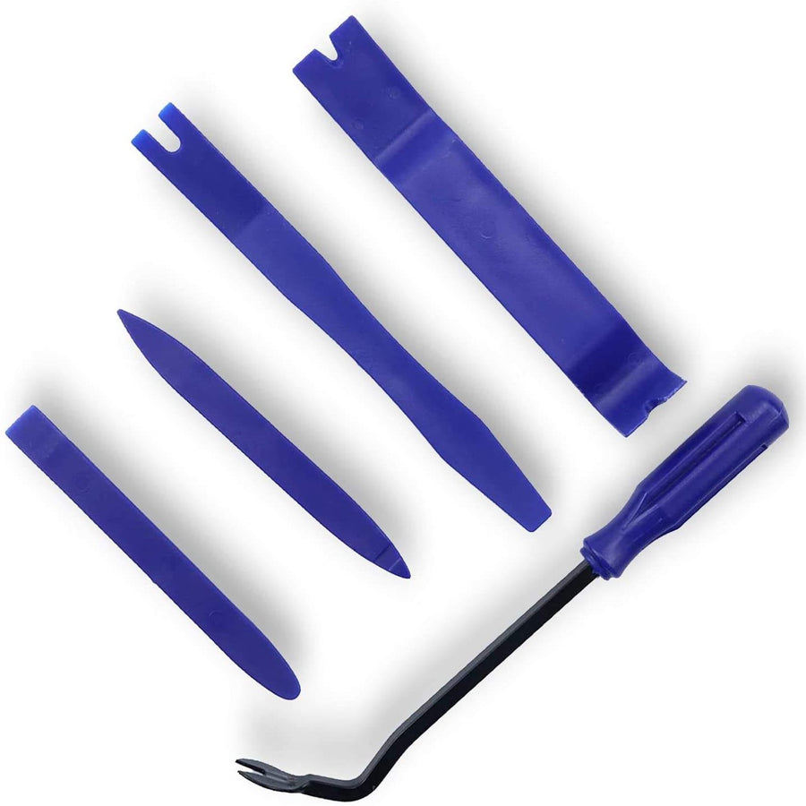 Kit Espatulas Para Desmontar Interiores Azul 5 Piezas