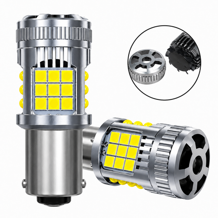 Focos Led 1141 36 Hiperled Canbus Blanco Con Ventilador Y Estrobo